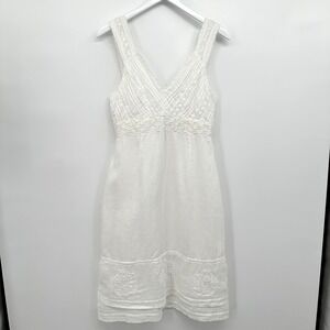 Lilly Pulitzer Kinsey‎ Linen Dress Size Medium Coquette Coastal Resort Ethereal